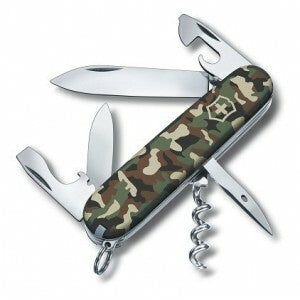 Victorinox Spartan Camo Multitool, 91mm, Camouflage, 12 Functions Knife, Blister