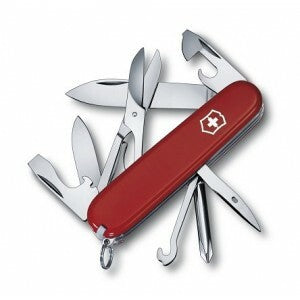 Victorinox Super Tinker Multitool 91mm, Red Knife, 14 Functions