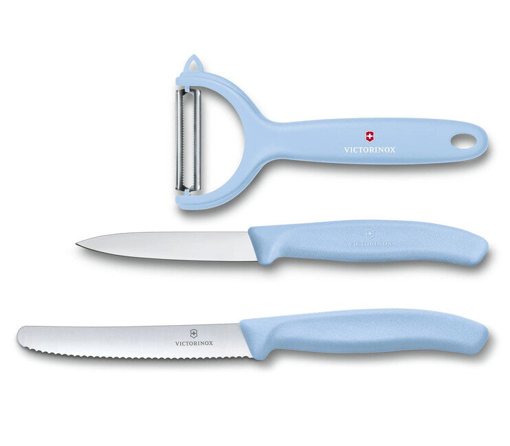 Victorinox Trend Colors Knife and Scraper Set, 3-piece