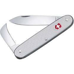 Victorinox Swiss Army 2 Multitool 93mm, Silver, Serrated Handle Knife, 2 Functions