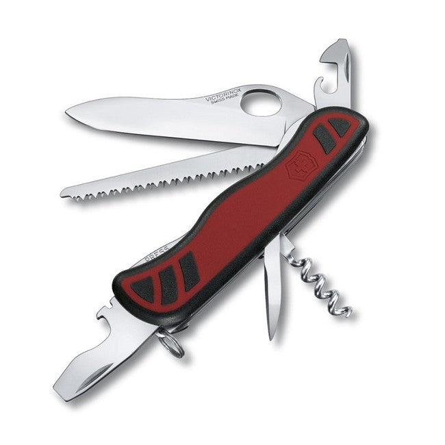 Victorinox Forester Pocket Knife, Red-Black, 111mm