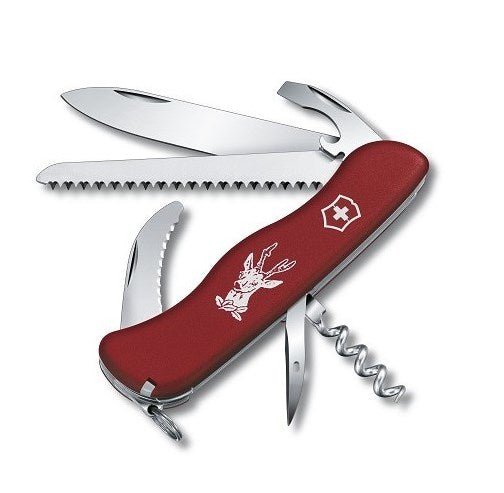 Victorinox Hunter Pocket Knife 111mm, Red