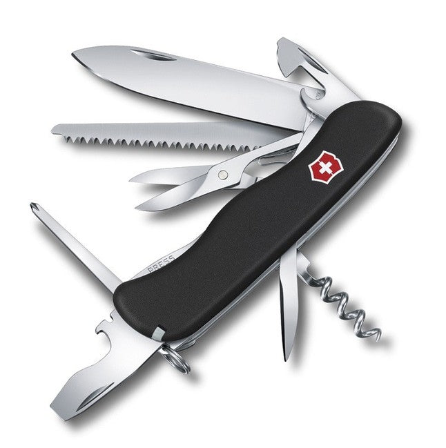 Victorinox Outrider Pocket Knife, 111mm, Black