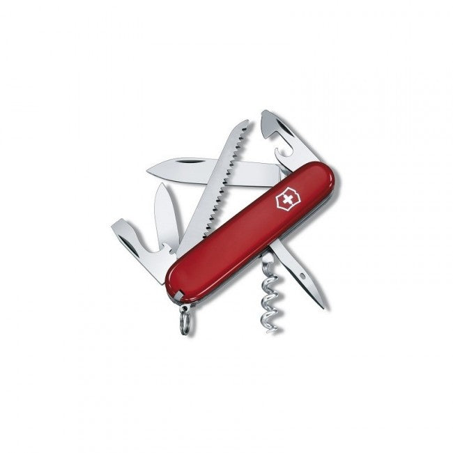 Victorinox Camper Pocket Knife, Red, 91mm