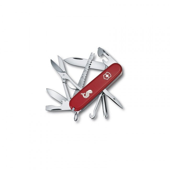 Victorinox Fisherman Pocket Knife, Red, 91mm