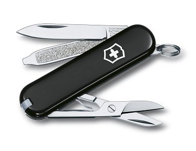 Victorinox Classic SD Pocket Knife, Black, 58mm