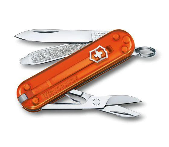 Victorinox Classic SD Pocket Knife Transparent Colors
