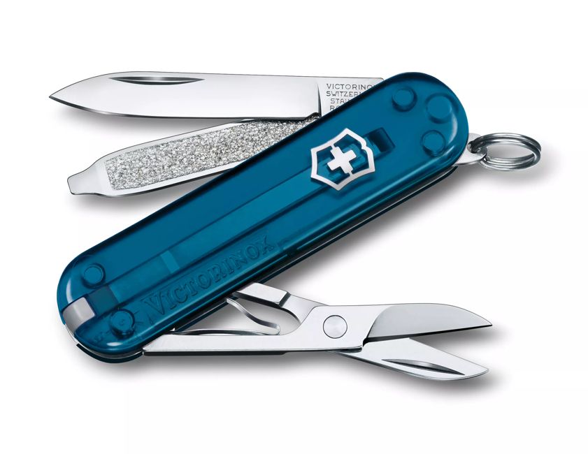 Victorinox Classic SD Pocket Knife, Sky Blue