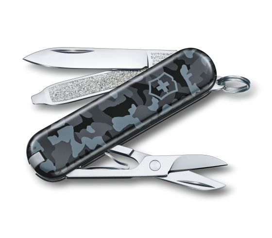 Victorinox Classic 58mm Pocket Knife, Navy Camo