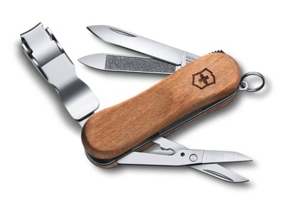 Victorinox NailClip Wood 580 Pocket Knife
