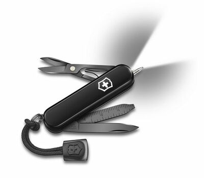 Victorinox Signature Lite Onyx Pocket Knife, Black