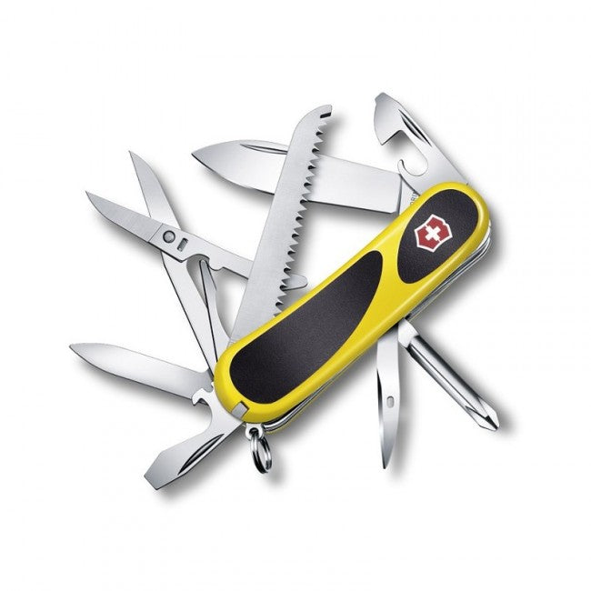 Victorinox EvoGrip Pocket Knife 18, Yellow-Black, 85mm