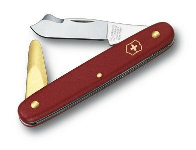 Victorinox Folding Pruning Knife 100mm, Red, 2 Functions