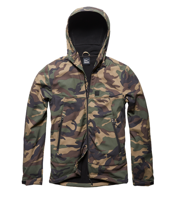 Vintage Industries Alford Jacket, Woodland Camo