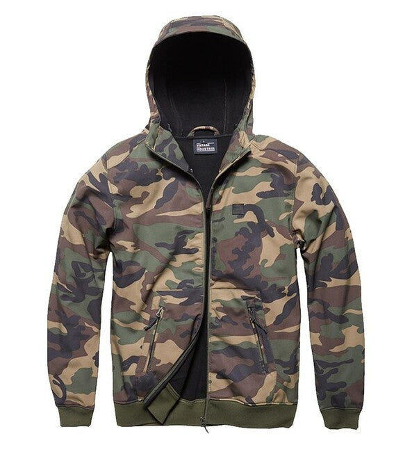 Vintage Industries Ashore Jacket, Woodland Camo