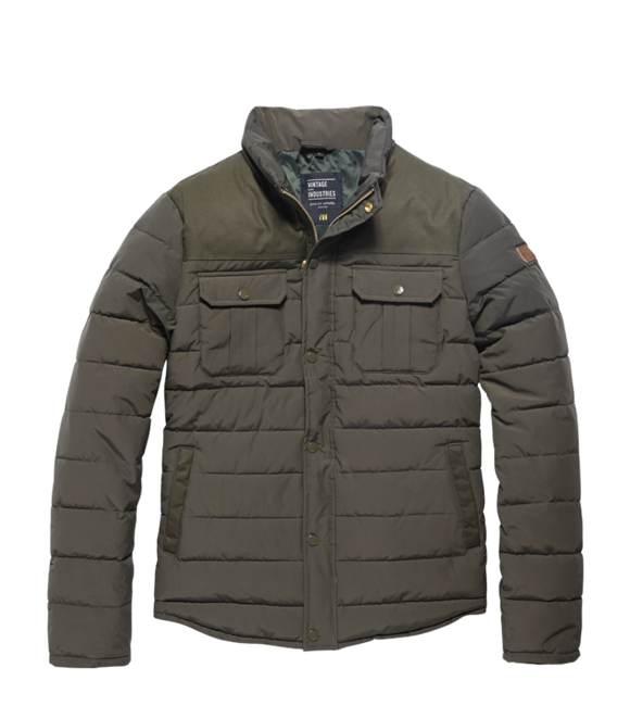 Vintage Industries Beeston Jacket, Drab