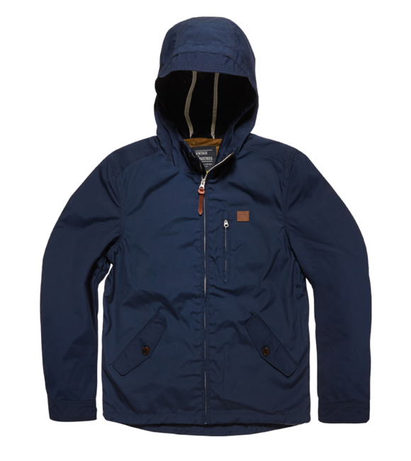 Vintage Industries Haven Jacket, Navy Blue