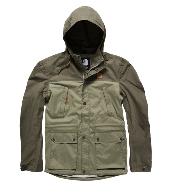 Vintage Industries Leap Jacket, Olive/Light Olive
