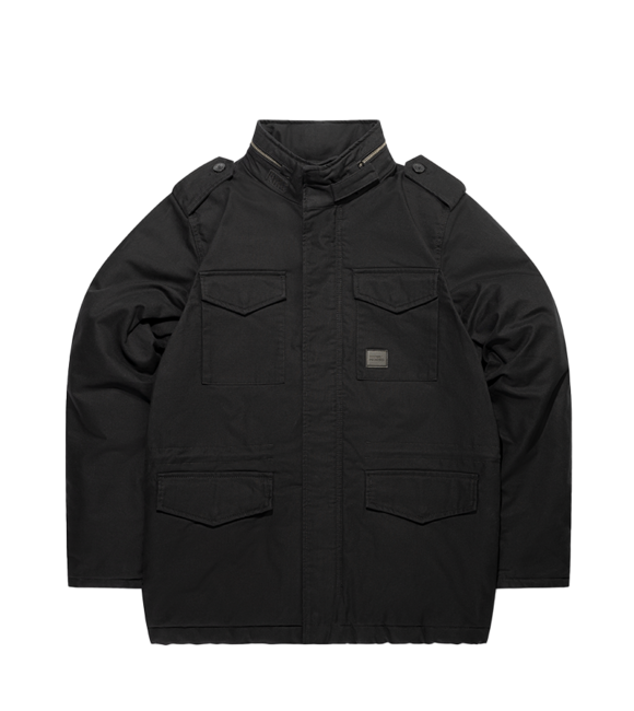 Vintage Industries Orton M65 Jacket, Black
