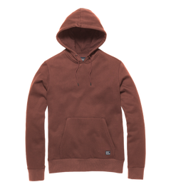 Vintage Industries Derby pulover s kapuco, rdeča