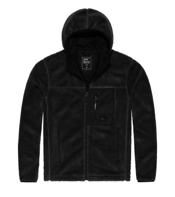 Vintage Industries Dustin lined sherpa flisová mikina