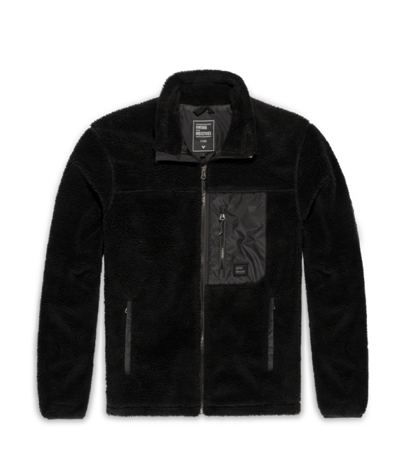 Vintage Industries Kodi lined sherpa flisová mikina