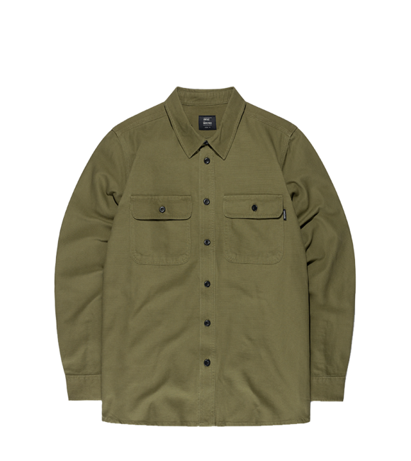 Vintage Industries Baron Shirt, Greenstone
