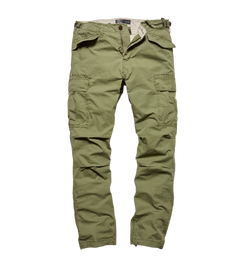 Vintage Industries Miller M65 trousers, Olive drab