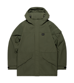 Vintage Industries Parka Oliver, Σκούρο Λαδί