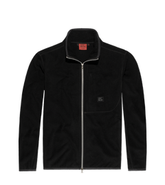Vintage Industries Rock φούτερ fleece, μαύρο