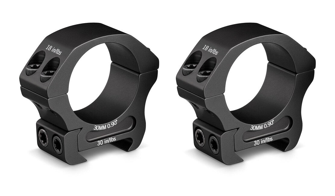 Vortex Optics Pro Series 30mm Rings Medium 1.00