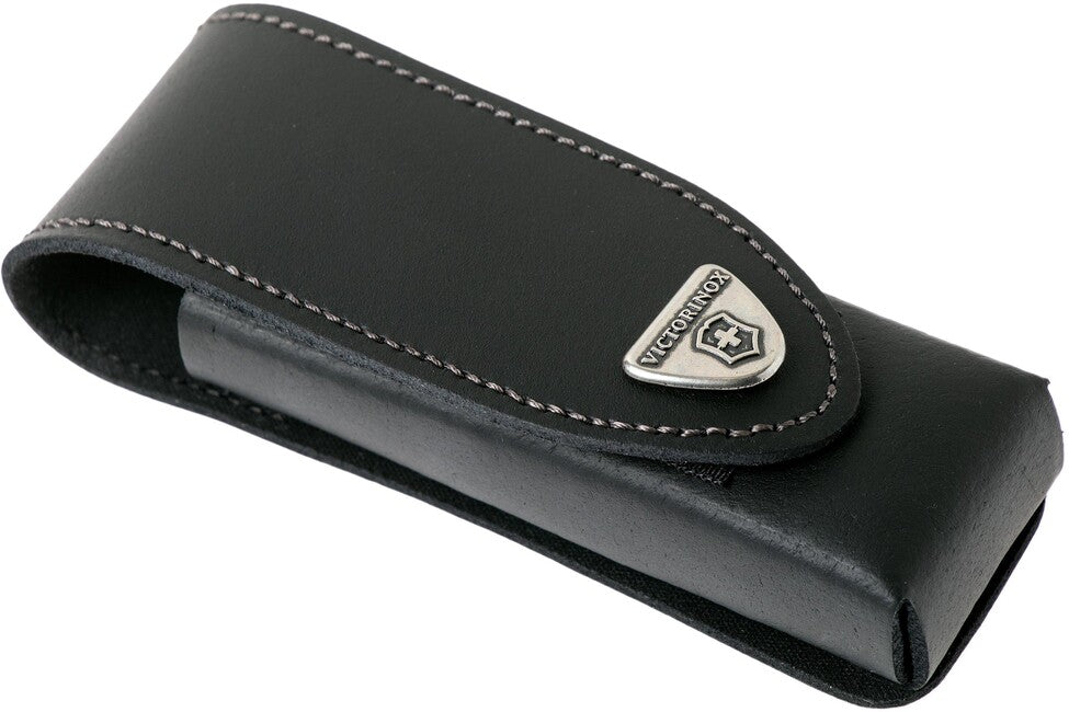 Victorinox Leather Sheath, Black, up to 111mm
