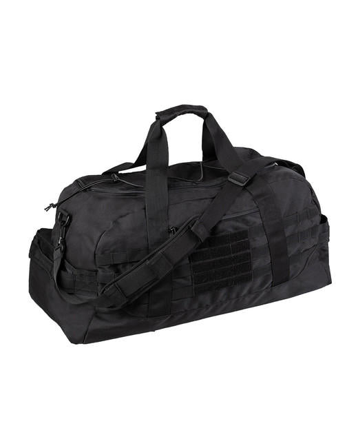 Mil-Tec Combat Medium Shoulder Bag, Black, 54L