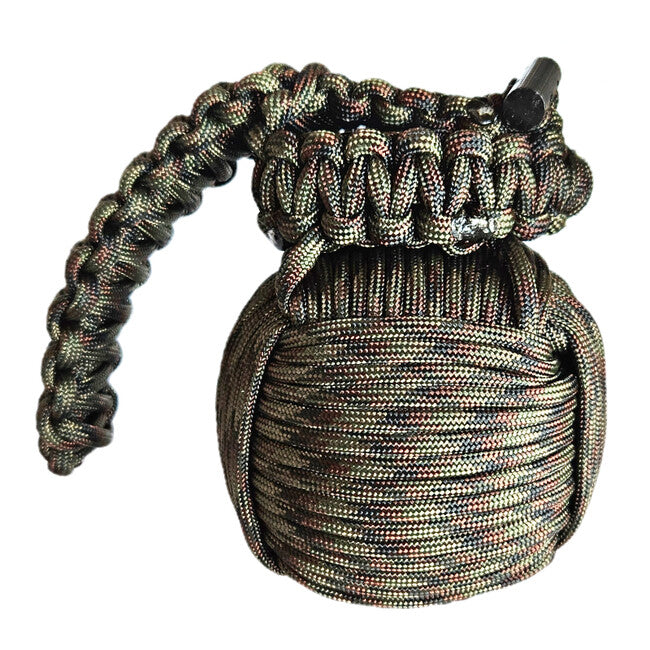 WARAGOD Menel Paracord Survival Kit, Camo Green