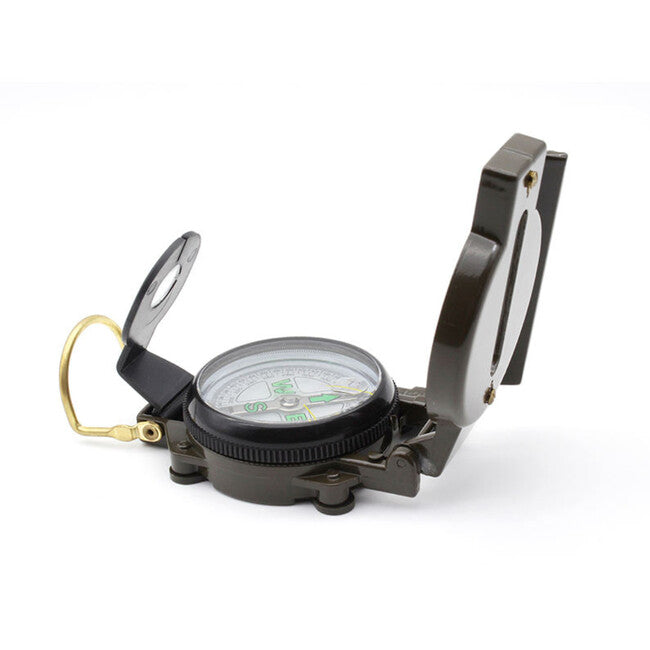 WARAGOD Turistický kompas Escape, army green