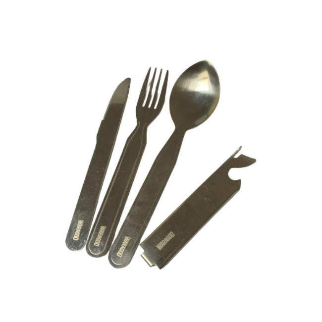 WARAGOD Cutlery Set 4-Piece Stainless Steel