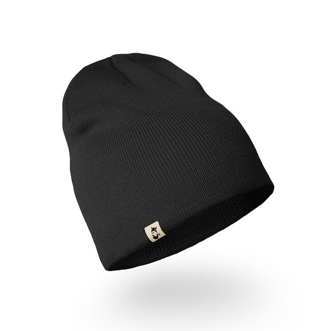 WARAGOD Annborg Knit Beanie, Black