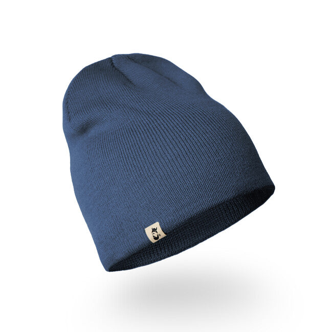 WARAGOD Annborg Knit Beanie, Navy Blue