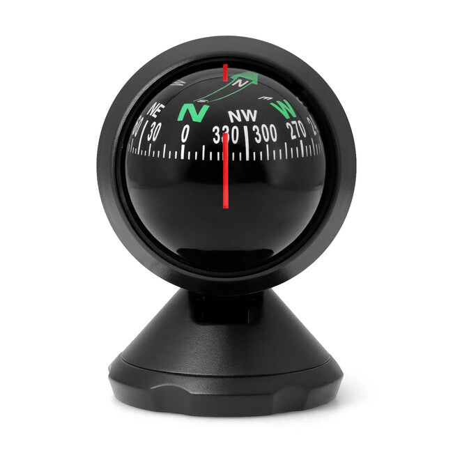 WARAGOD Trek Auto Compass, Black