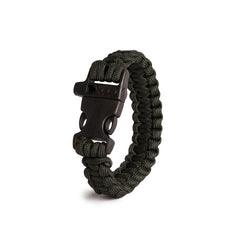 WARAGOD Bazin Arm Band with Plastic Clip and Whistle, Black