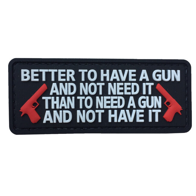 WARAGOD Better to have PVC Patch