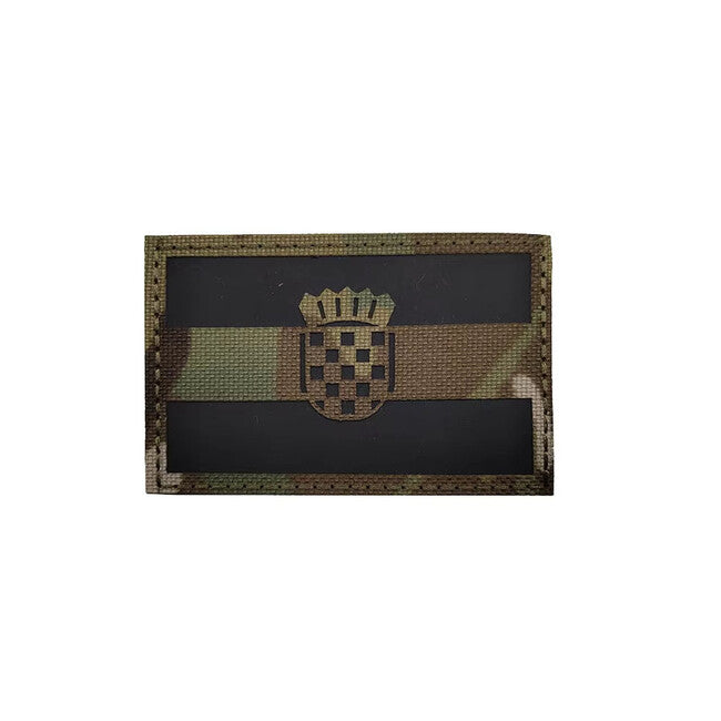 WARAGOD CP Camo Country Flag Patch, Croatia