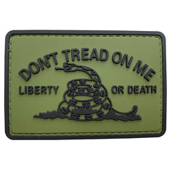 WARAGOD Don't Tread on Me PVC Patch, Green