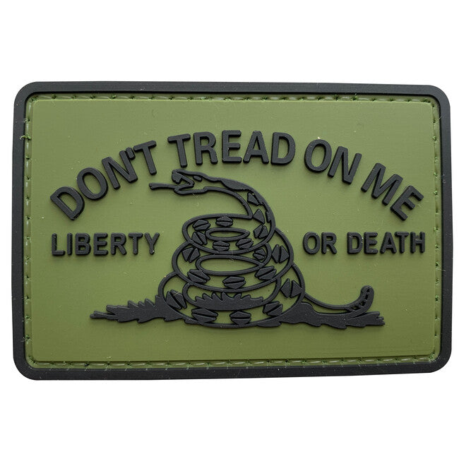 WARAGOD Don't Tread on Me PVC Patch, Green