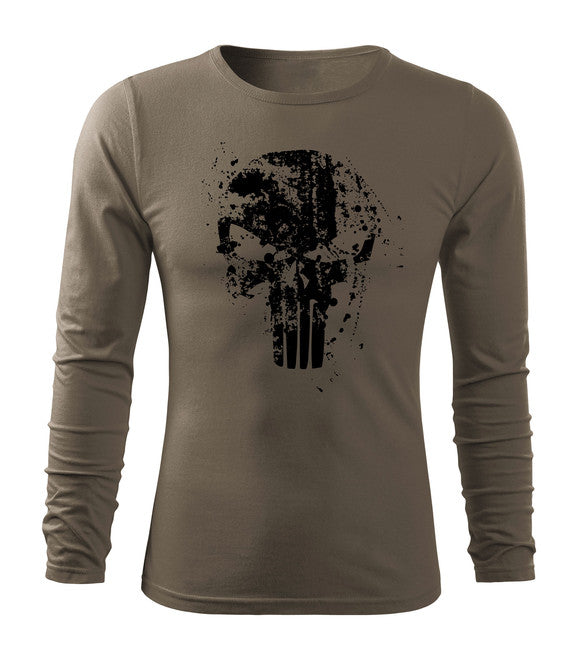 DRAGOWA Fit-T Frank The Punisher Long Sleeve T-Shirt