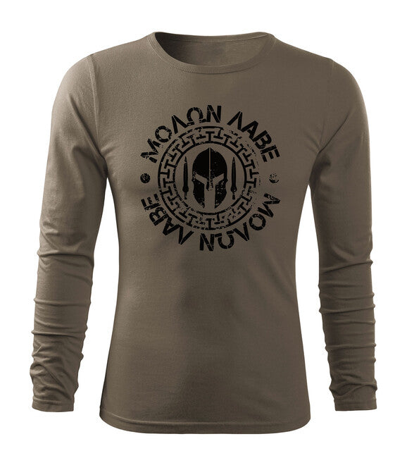 DRAGOWA Fit-T Long Sleeve T-Shirt Molon Labe