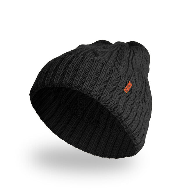 WARAGOD Frostborg Merino Beanie, Black