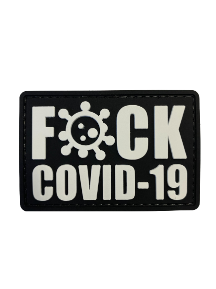 WARAGOD Fuck Covid 19 PVC Patch
