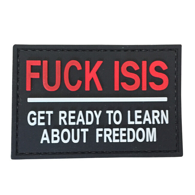 WARAGOD Fuck ISIS PVC Patch
