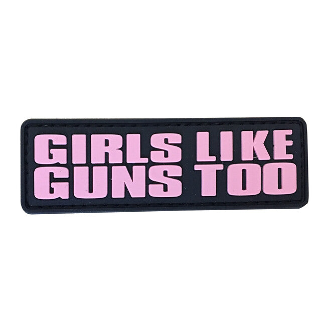 WARAGOD Girls Like Guns PVC Patch